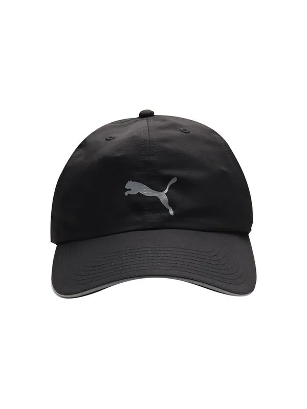 Бейсболка running cap iii 'black grey' Puma — изображение 2 из 3, черный/серый