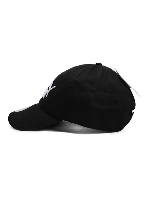 Бейсболка basic baseball cap 'black white' Puma — изображение 2 из 3, черный/белый