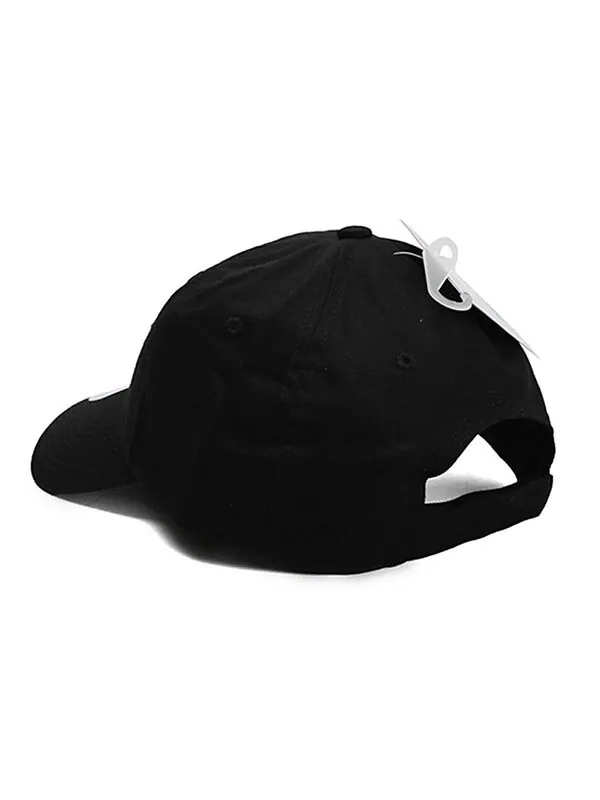 Бейсболка basic baseball cap 'black white' Puma — изображение 3 из 3, черный/белый
