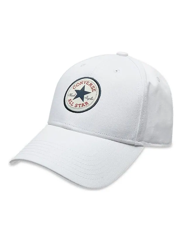 Бейсболка Converse Tipoff Baseball Cap 'White' — изображение 1 из 2, белый