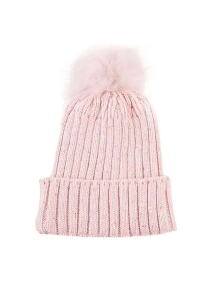 Бейсболка (WMNS) Converse Wool Beanie 'Pink' — изображение 2 из 2, розовый