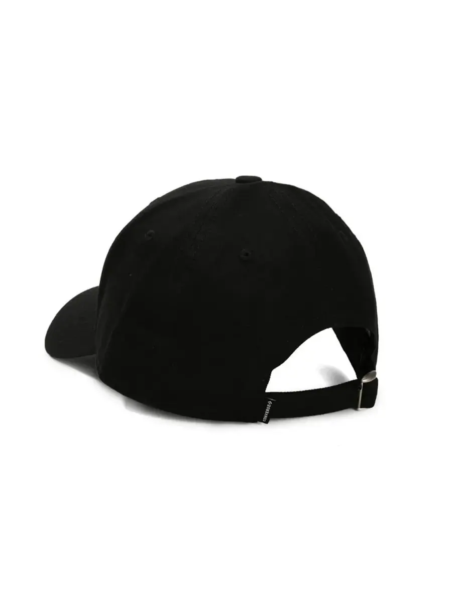 Бейсболка Converse Lock Up Baseball Cap 'Black' — изображение 3 из 3, черный