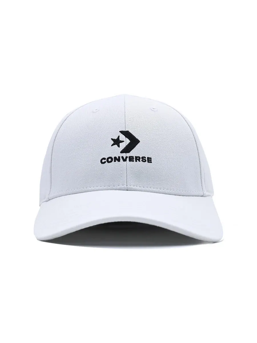 Бейсболка Converse Lock Up Baseball Cap 'White' — изображение 2 из 3, белый