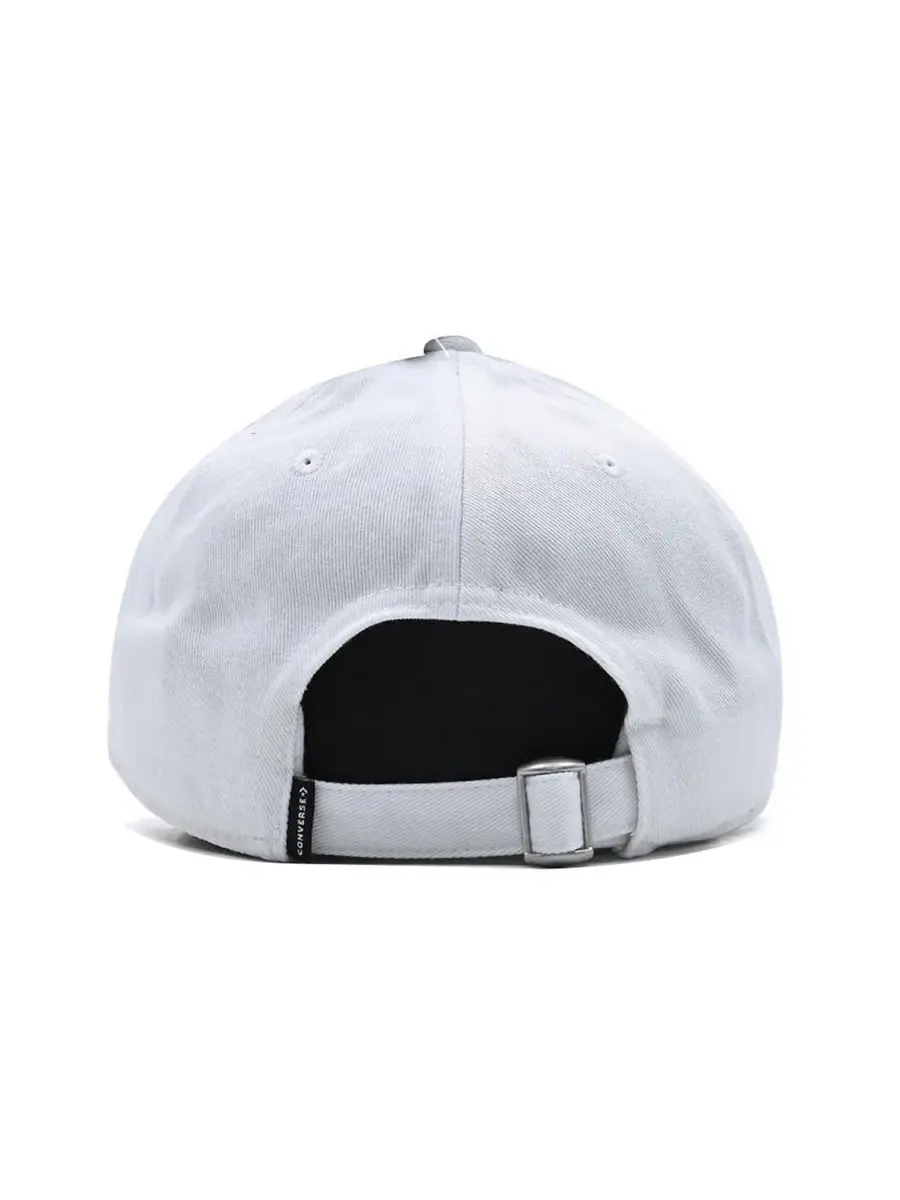 Бейсболка Converse Lock Up Baseball Cap 'White' — изображение 3 из 3, белый