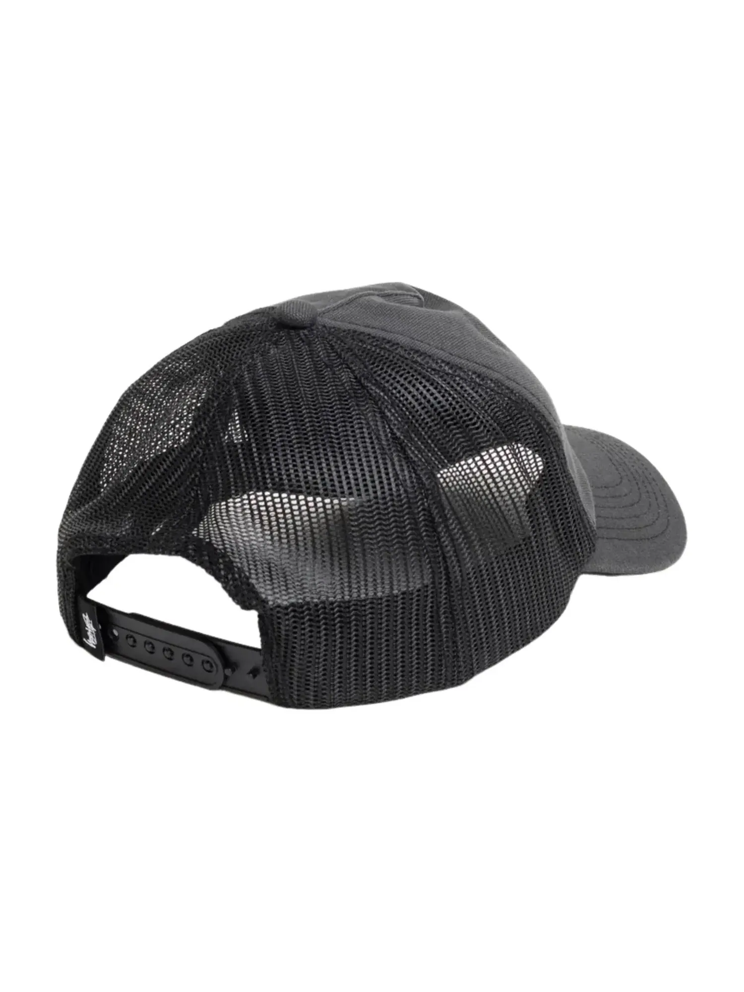 Бейсболка Stussy Ghost Logo Trucker Cap 'Black' 1311207-BLAC — изображение 3 из 3, черный