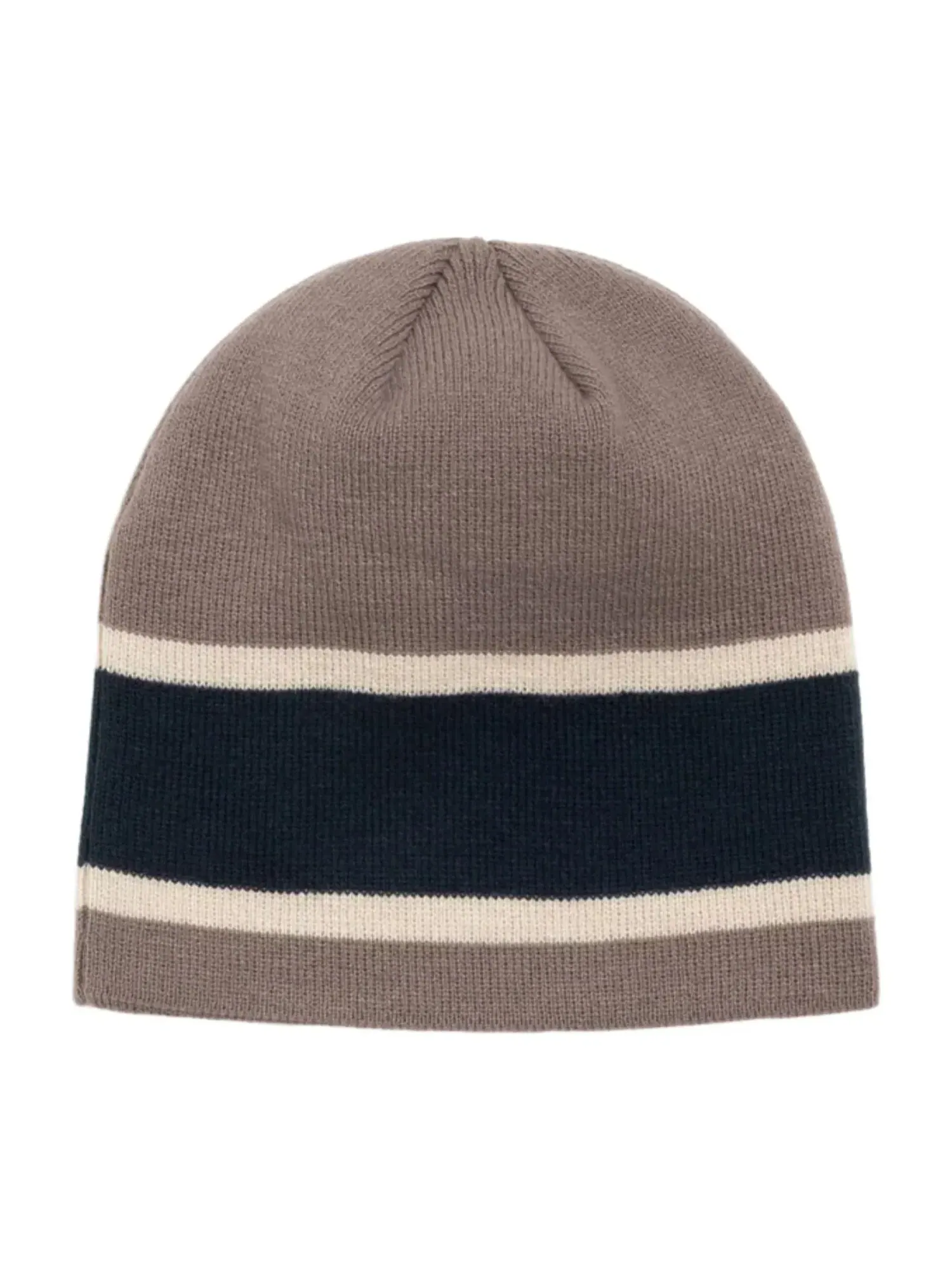 Шапка Stussy Sport Stripe Skullcap 'Sand' 1321253-SAND — изображение 2 из 2, коричневый