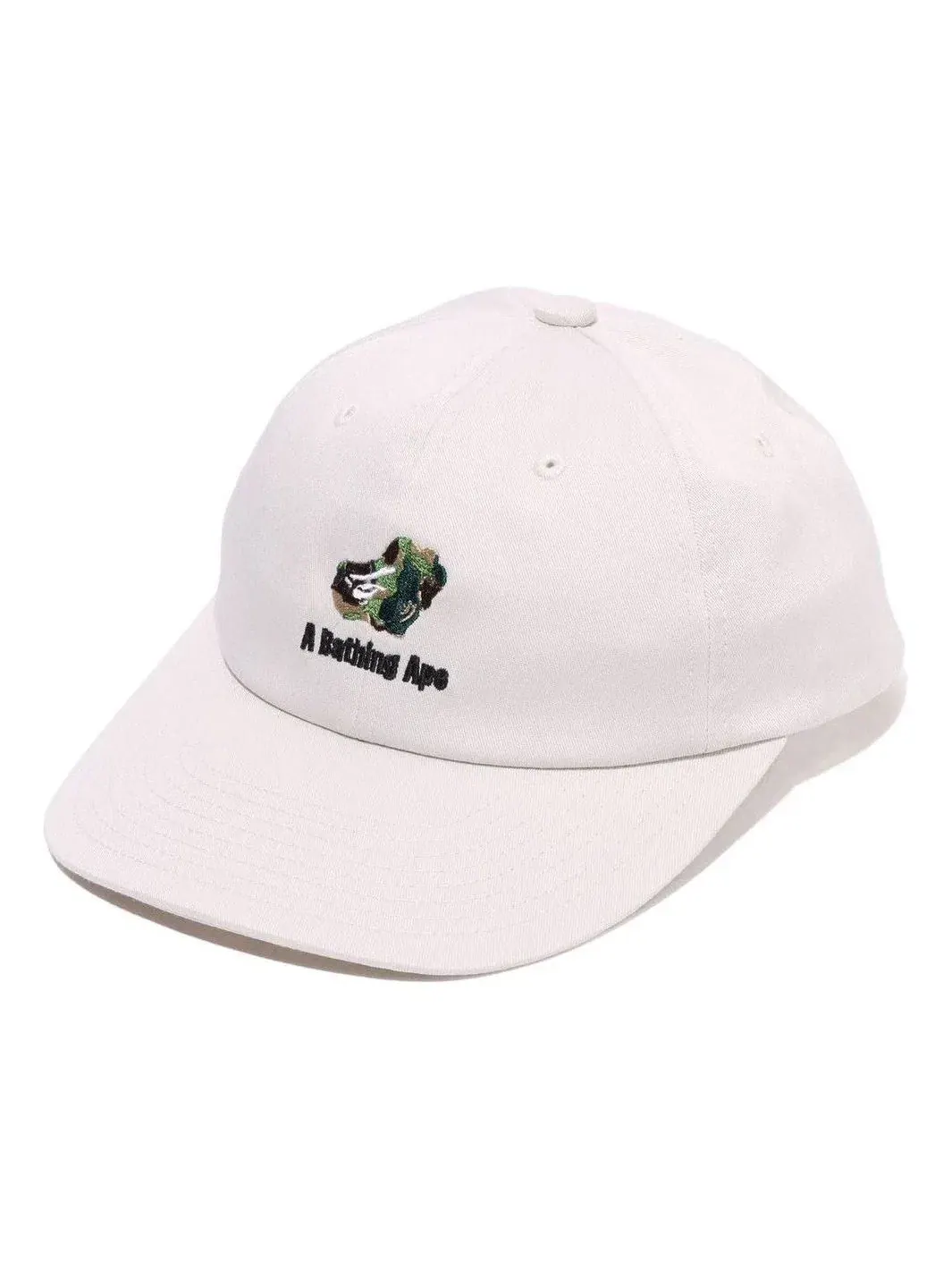 Мужская кепка с принтом A Bathing Ape Head Cap — изображение 1 из 3, белый