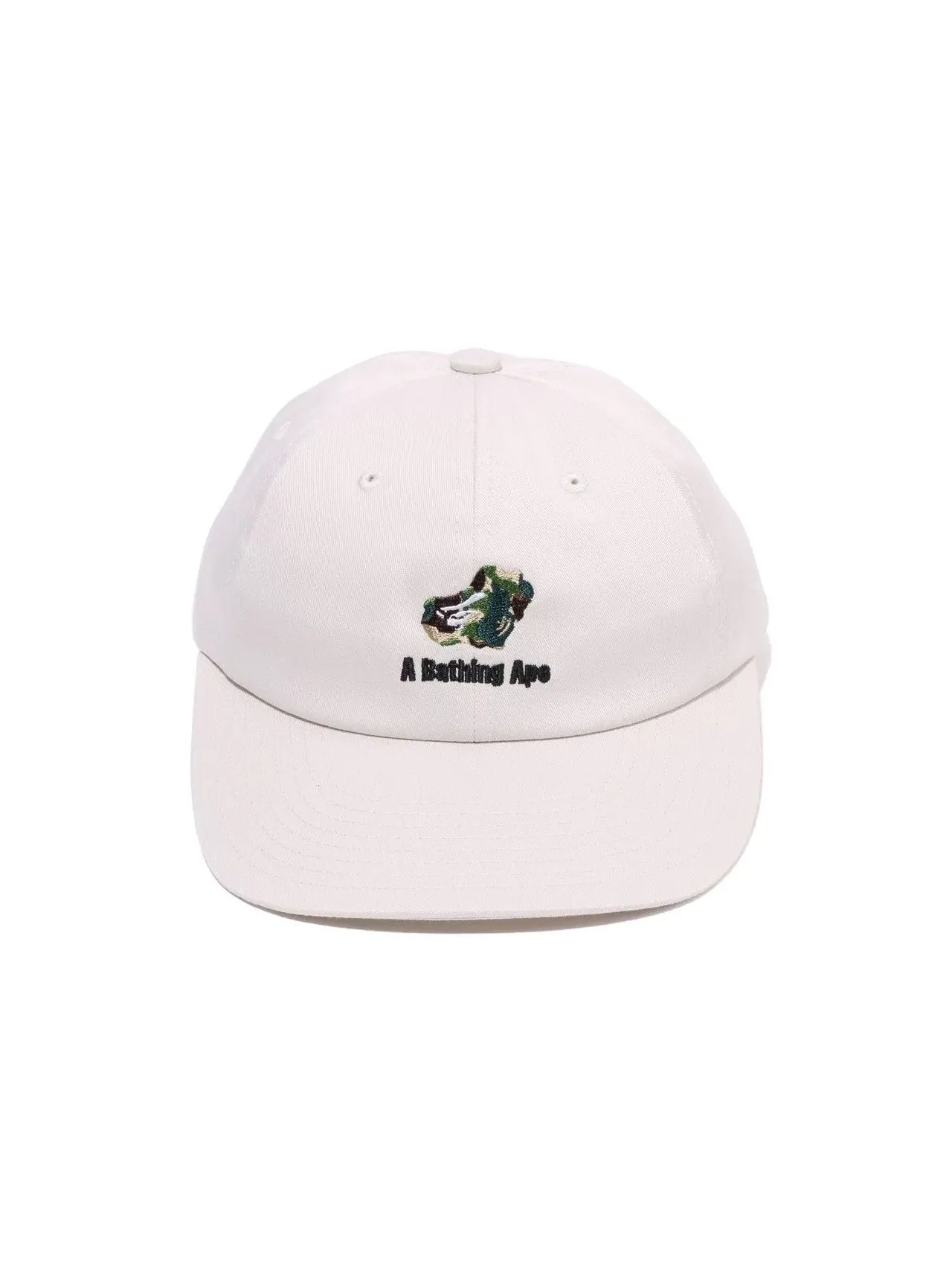 Мужская кепка с принтом A Bathing Ape Head Cap — изображение 2 из 3, белый