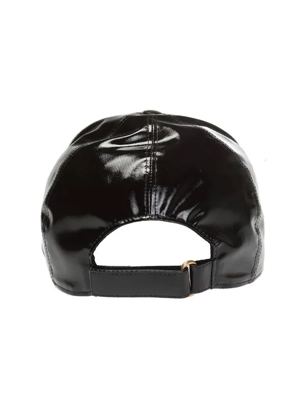 Бейсболка baseball hat with frame print 'black' Gucci — изображение 2 из 2, черный