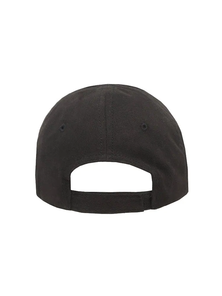 Бейсболка Balenciaga Cap 'Black White' — изображение 3 из 3, черный