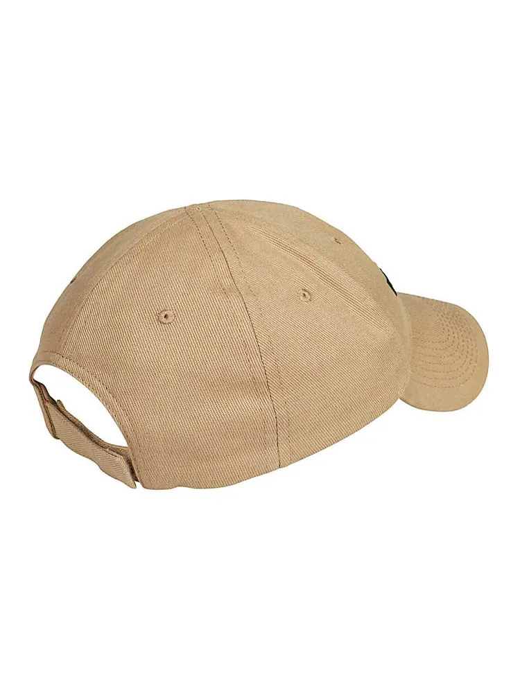 Бейсболка Balenciaga Visor Logo Cap 'Beige Black' — изображение 2 из 2, бежевый