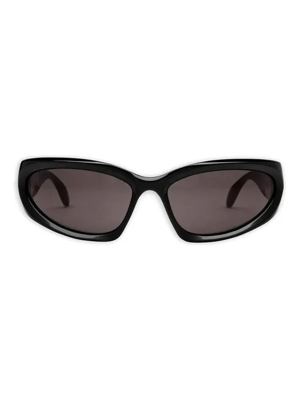Солнцезащитные очки swift oval Balenciaga — изображение 1 из 3, черный
