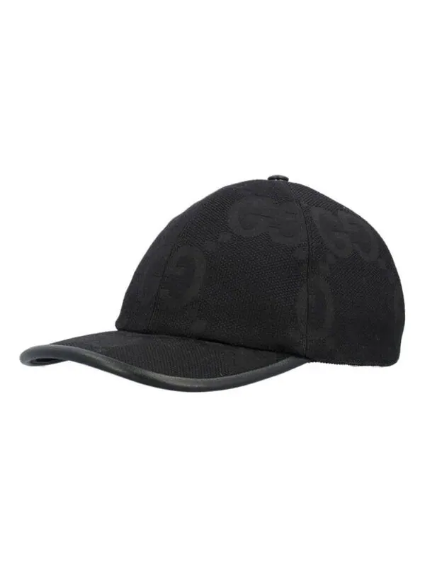 Бейсболка jumbo gg baseball hat 'black' Gucci — изображение 1 из 3, черный