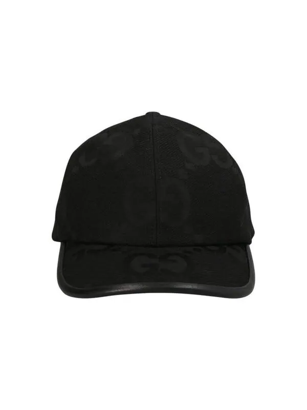Бейсболка jumbo gg baseball hat 'black' Gucci — изображение 2 из 3, черный