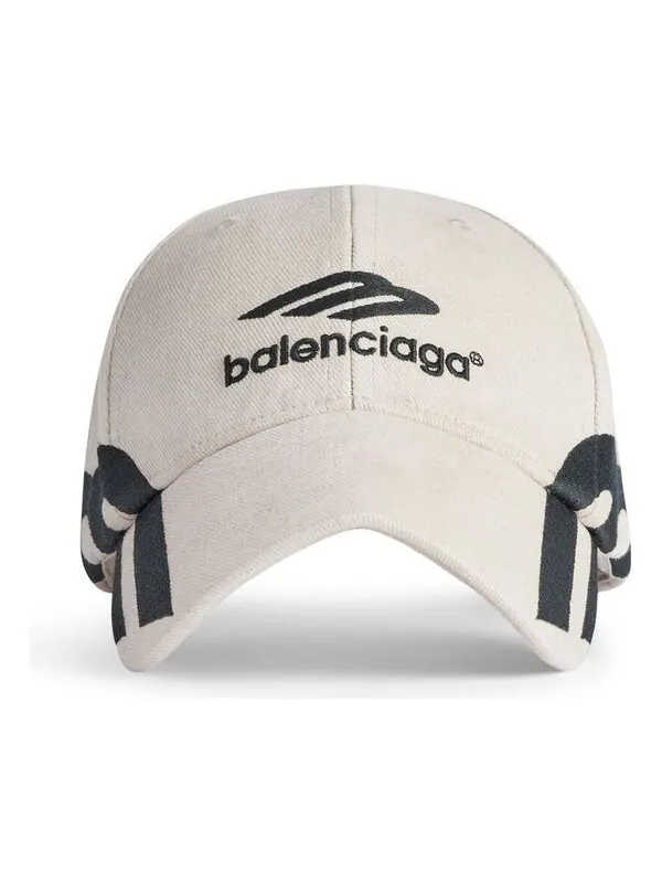 Бейсболка 3b sports icon cap 'light beige' Balenciaga