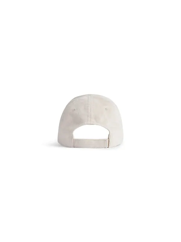 Бейсболка 3b sports icon cap 'light beige' Balenciaga — изображение 2 из 2, светлый бежевый