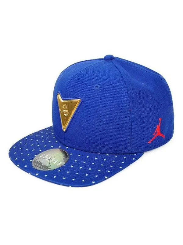 Кепка Air Jordan 7 Retro Adjustable Cap 'Blue' — изображение 1 из 4, глубокий синий
