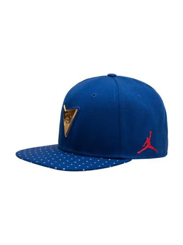 Кепка Air Jordan 7 Retro Adjustable Cap 'Blue' — изображение 3 из 4, глубокий синий