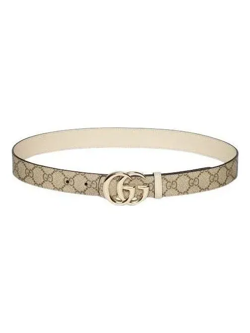(WMNS) Двусторонний ремень Gucci 26 GG Marmont