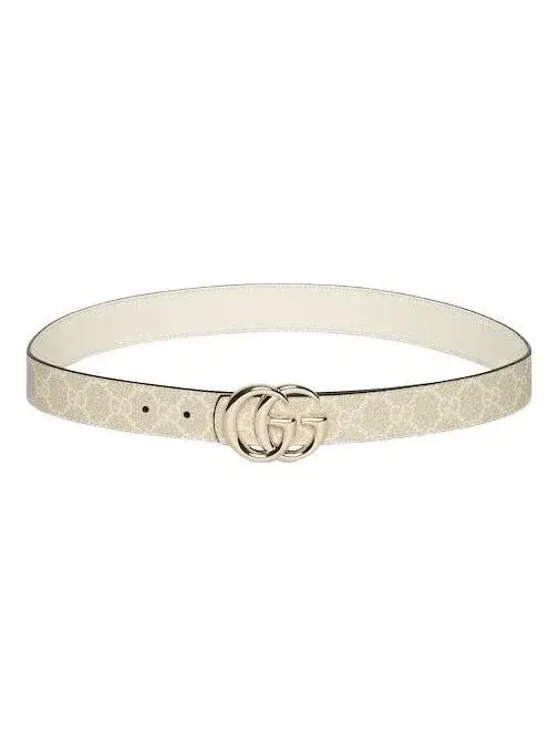 (WMNS) Двусторонний ремень Gucci 26 GG Marmont