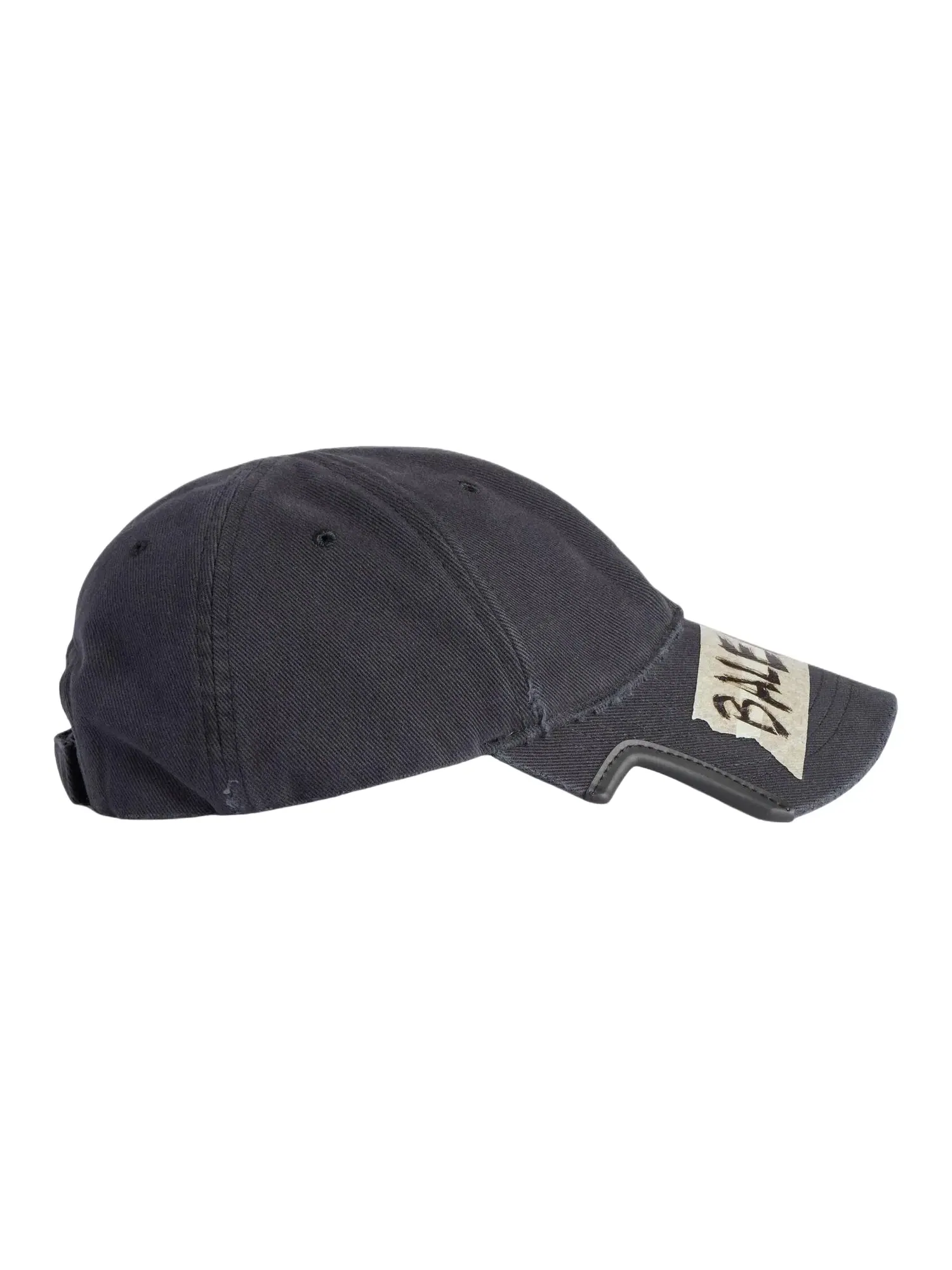Кепка Balenciaga Masking Tape Cap 'Faded Black' 858087410B21041 — изображение 4 из 4, черный