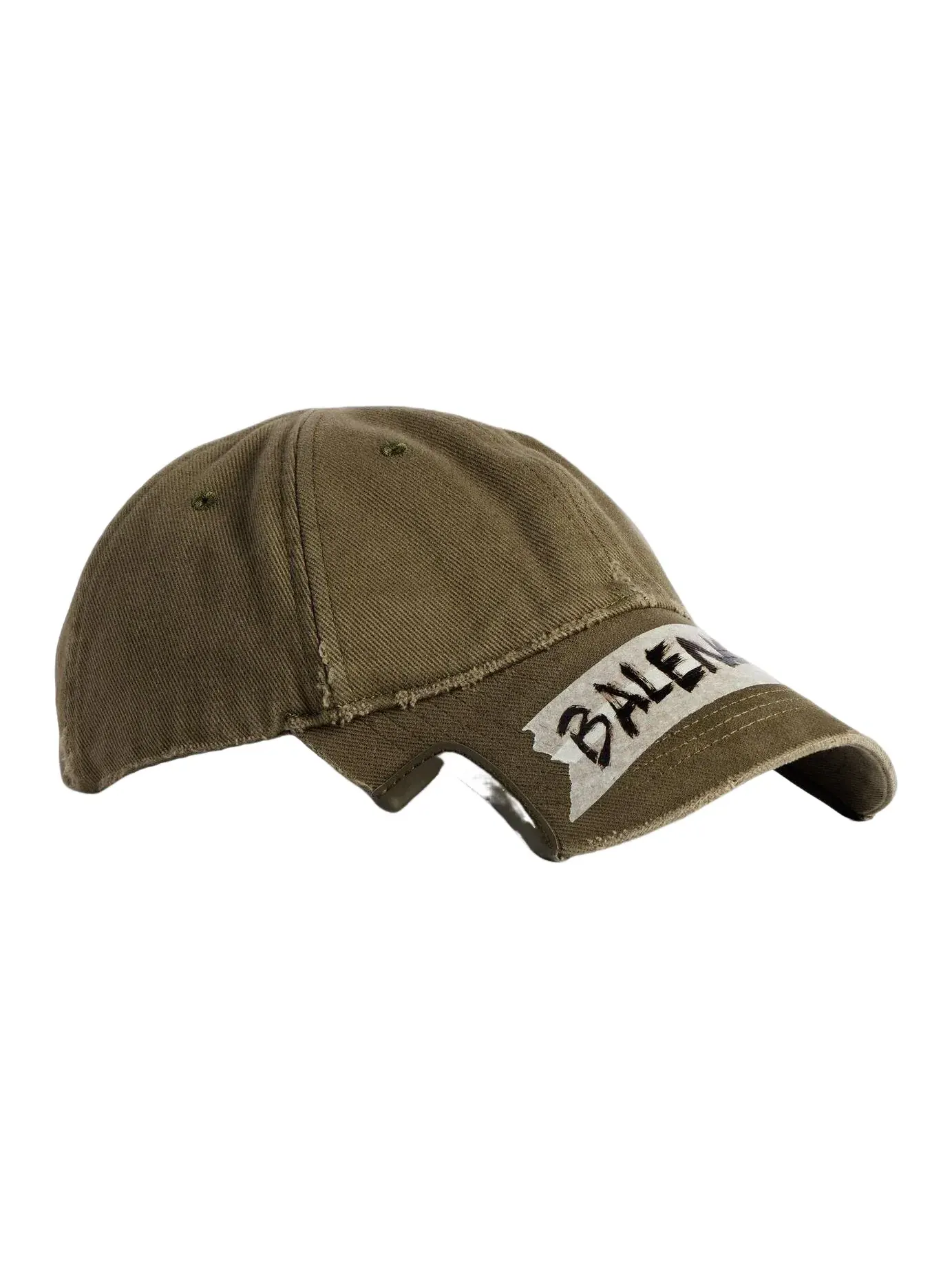 Кепка Balenciaga Masking Tape Cap 'Khaki' 858087410B22840 — изображение 2 из 4, коричневый