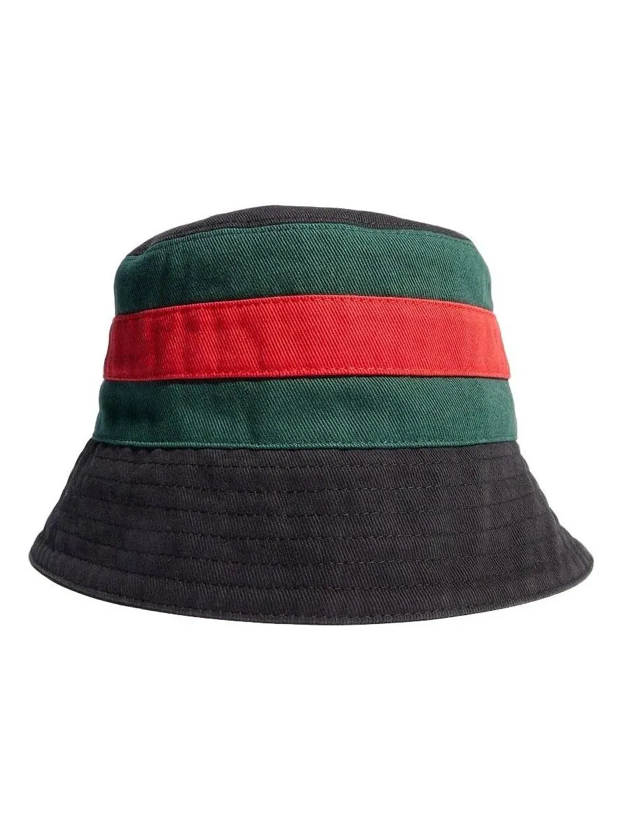 Мужская кепка-панама с принтом GG Cotton Canvas Gucci — изображение 1 из 4, черный