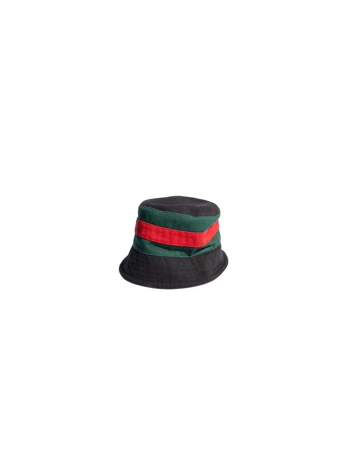 Мужская кепка-панама с принтом GG Cotton Canvas Gucci — изображение 2 из 4, черный