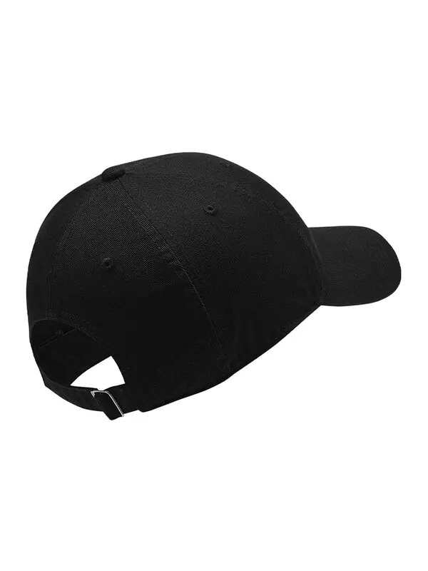 Кепка Nike Heritage 86 Futura Washed Cap 'Black' — изображение 3 из 3, черный/белый