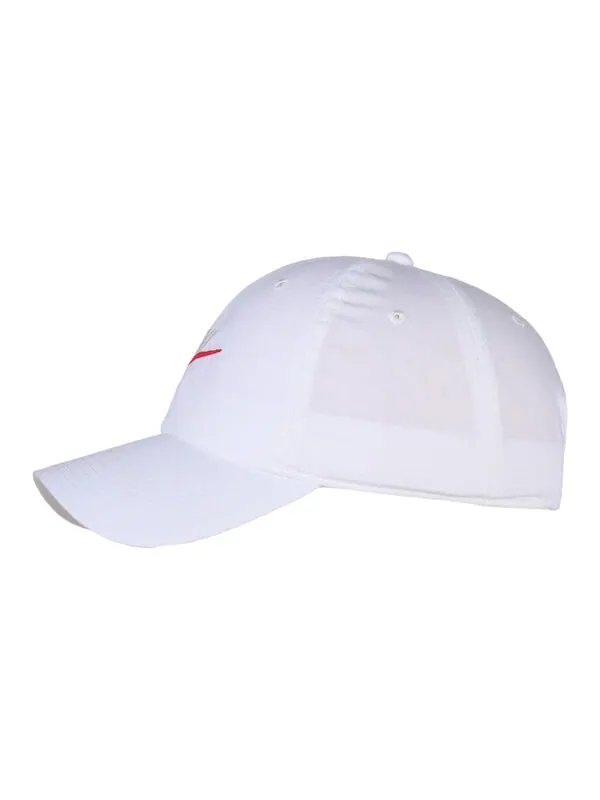 Кепка Nike Sportswear Heritage86 Futura Washed Cap 'White Red' — изображение 3 из 4, белый/красный