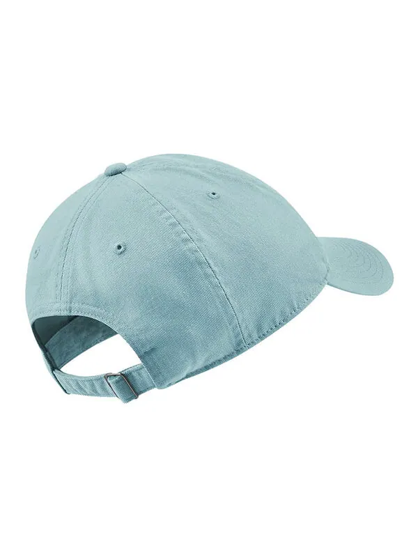 Кепка Nike Sportswear Heritage86 Futura Washed Cap 'Light Dew White' — изображение 2 из 2, светлый/белый