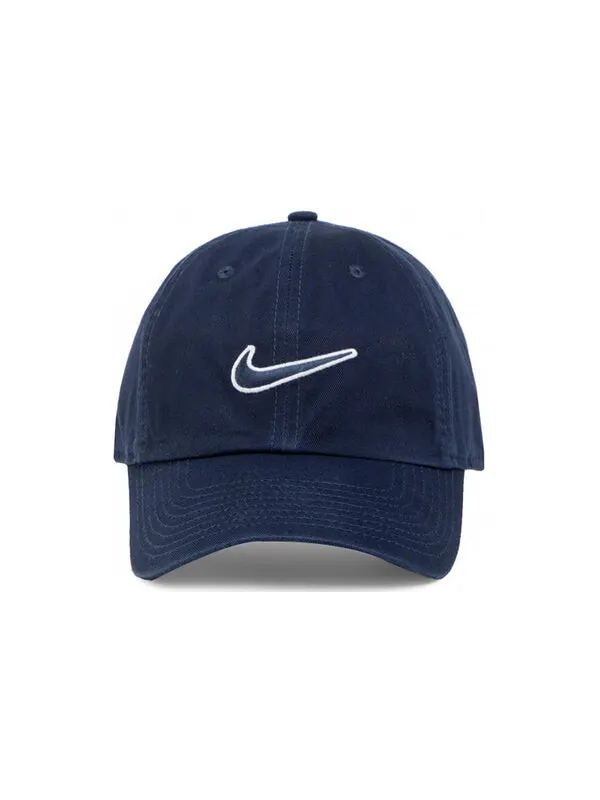 Кепка Nike Sportswear Heritage 86 Adjustable Cap 'Navy Blue' — изображение 2 из 3, темно-синий