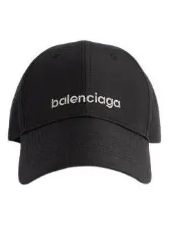 Мужская кепка Techwear Balenciaga — изображение 1 из 6, черный