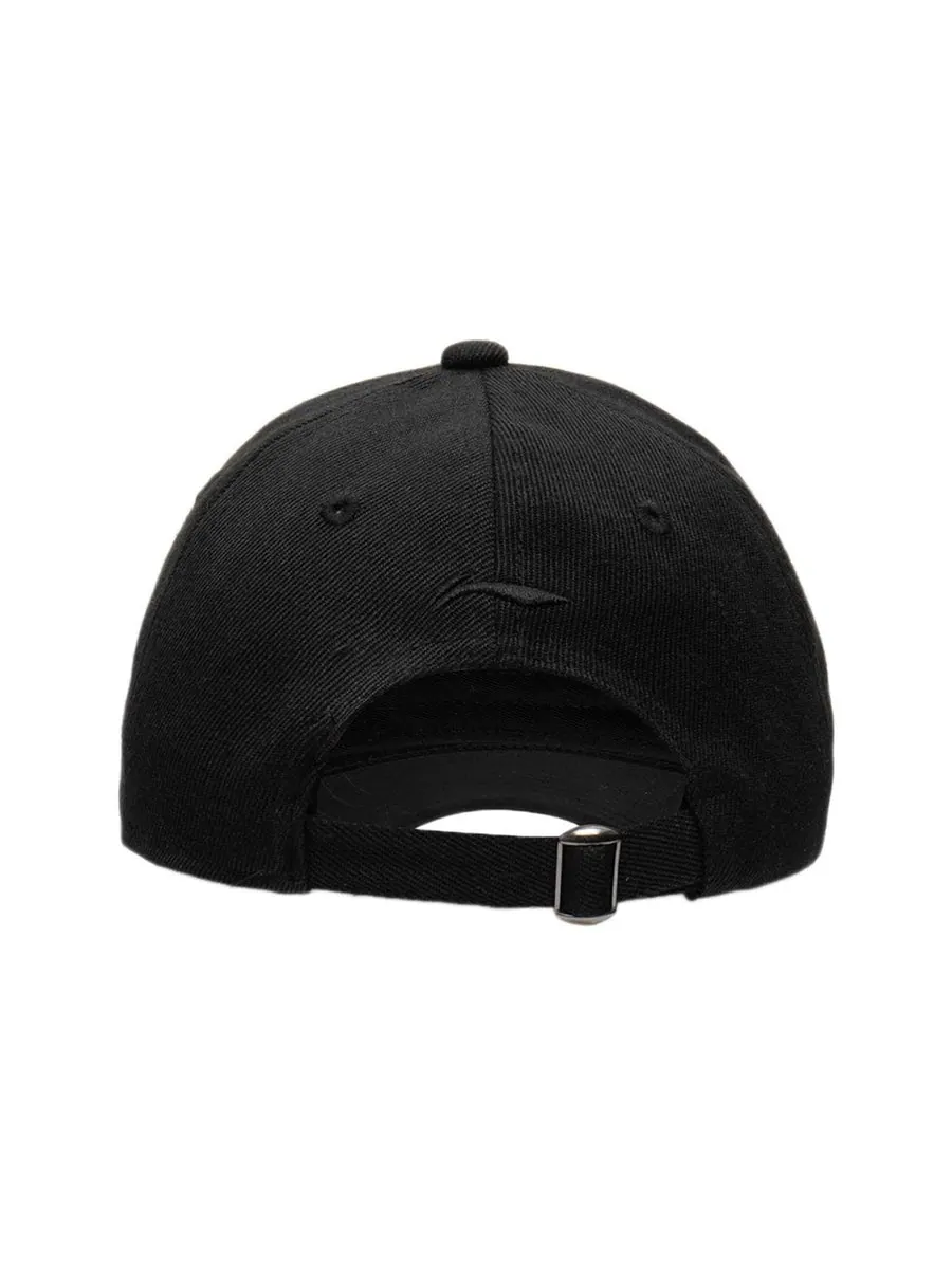 Бейсболка Li-Ning BadFive Fleece Logo Baseball Cap 'Black' — изображение 3 из 3, черный