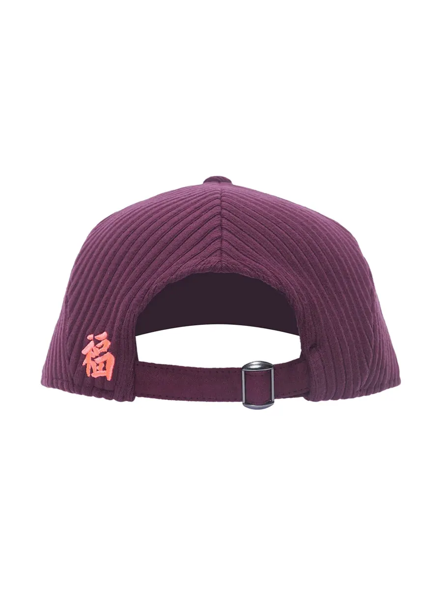 Бейсболка Li-Ning Embroidery Logo Baseball Cap 'Purple Pink' — изображение 4 из 5, фиолетовый