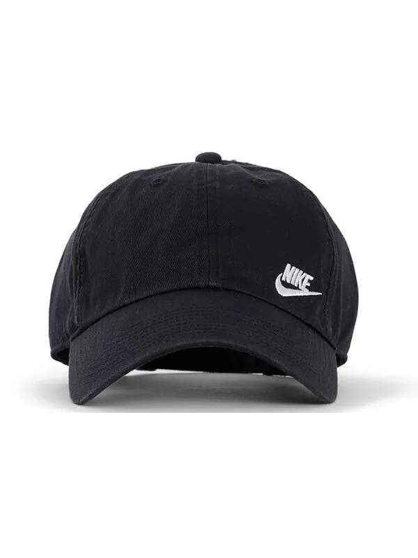 Кепка Nike Sportswear Heritage 86 Cap 'Black' — изображение 2 из 4, черный