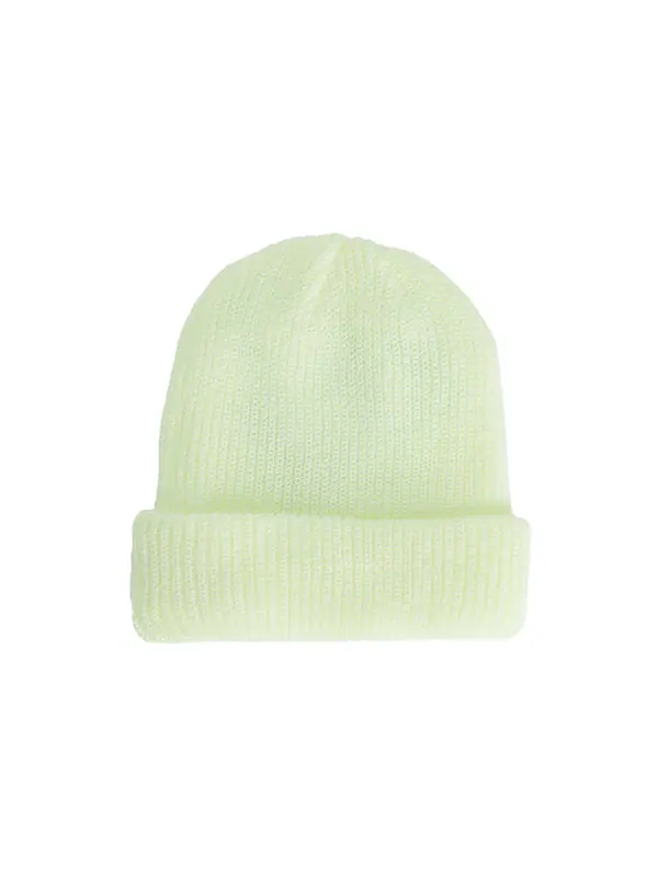 Кепка Nike ACG Triangle logo Woolen Beanie 'Barely Volt Black' — изображение 2 из 2, черный