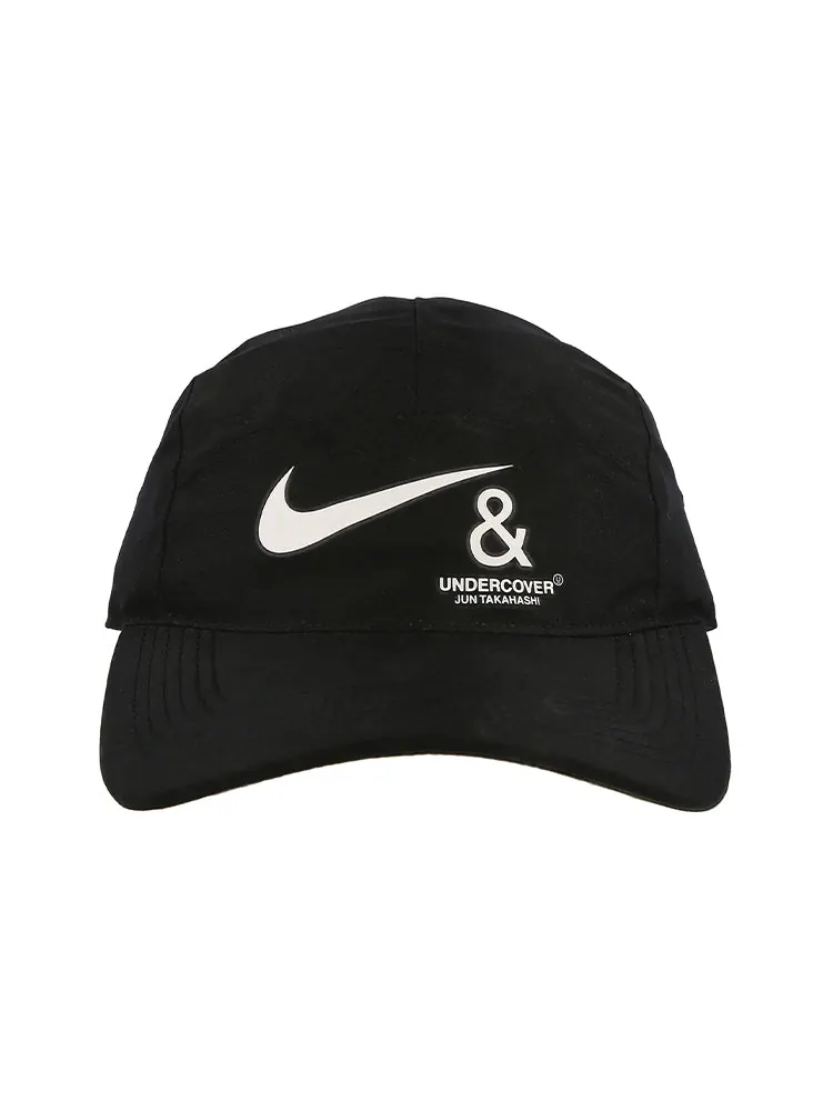 Бейсболка Nike Undercover x AW84 Team Cap 'Black White' — изображение 2 из 5, черный