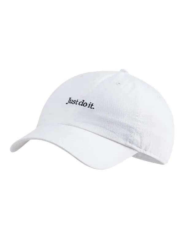 Кепка Nike Just Do It Logo Cap 'Black White' — изображение 4 из 4, черный/белый