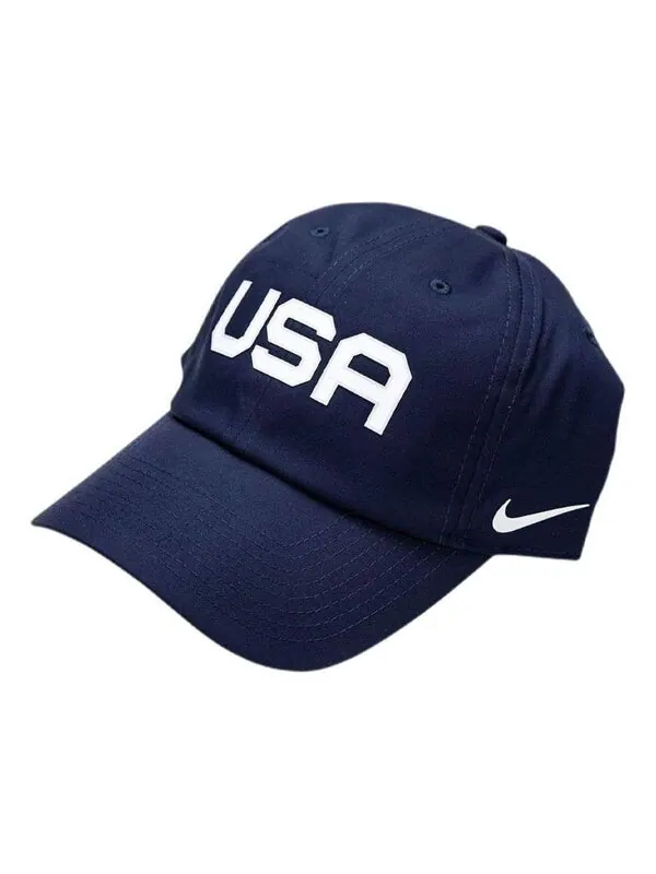 Бейсболка heritage86 team usa cap 'navy' Nike — изображение 1 из 1, темно-синий/белый