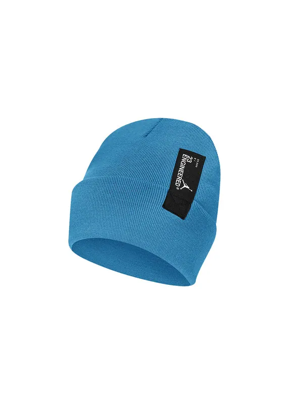 Бейсболка 23 engineered cuffed beanie 'blue' Air Jordan — изображение 2 из 3, синий/белый