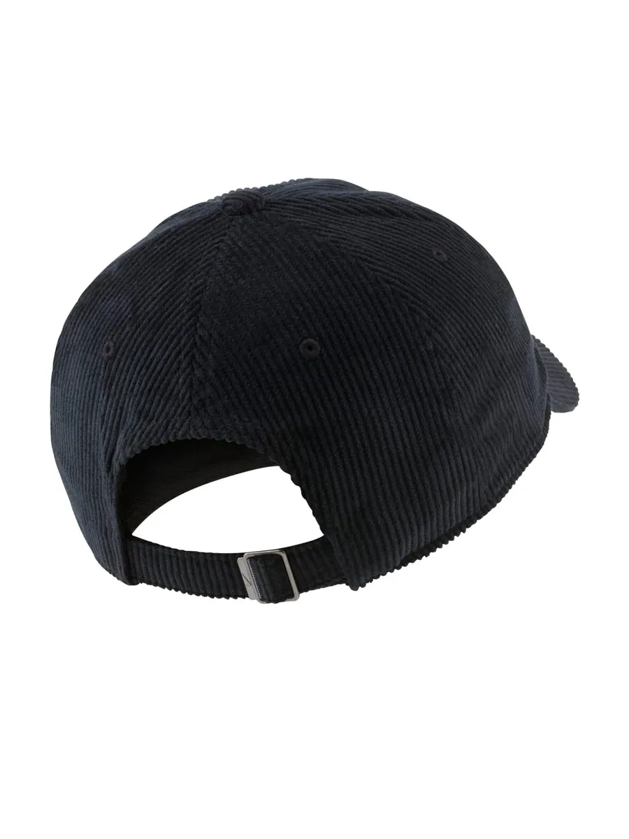 Бейсболка Nike Corduroy Cap 'Black' — изображение 2 из 2, черный