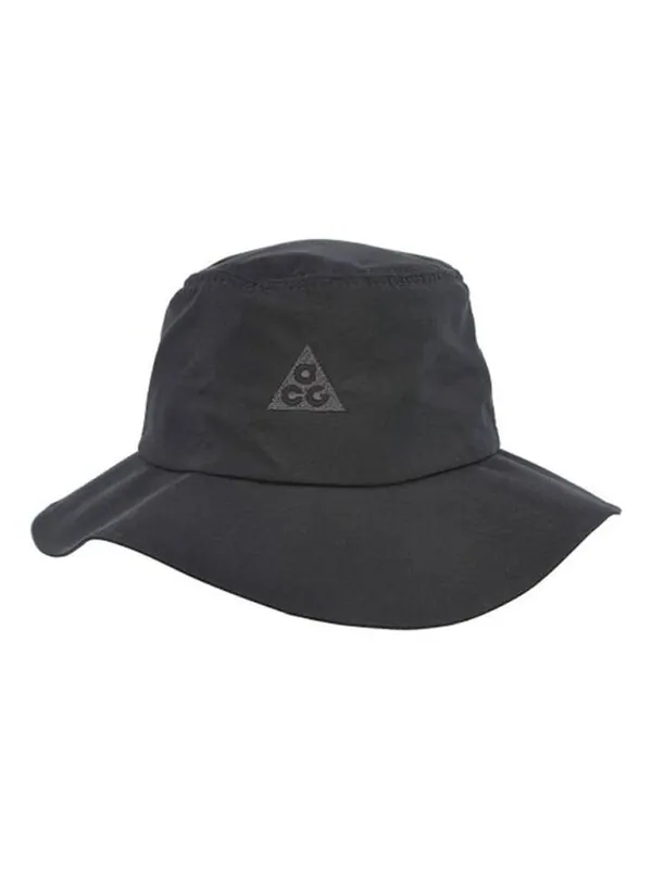 Бейсболка acg logo bucket hat 'black' Nike — изображение 1 из 4, черный