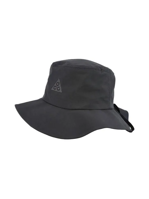 Бейсболка acg logo bucket hat 'black' Nike — изображение 2 из 4, черный
