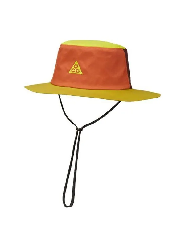 Бейсболка acg bucket hat 'dark russet moss' Nike — изображение 1 из 2, мшистый