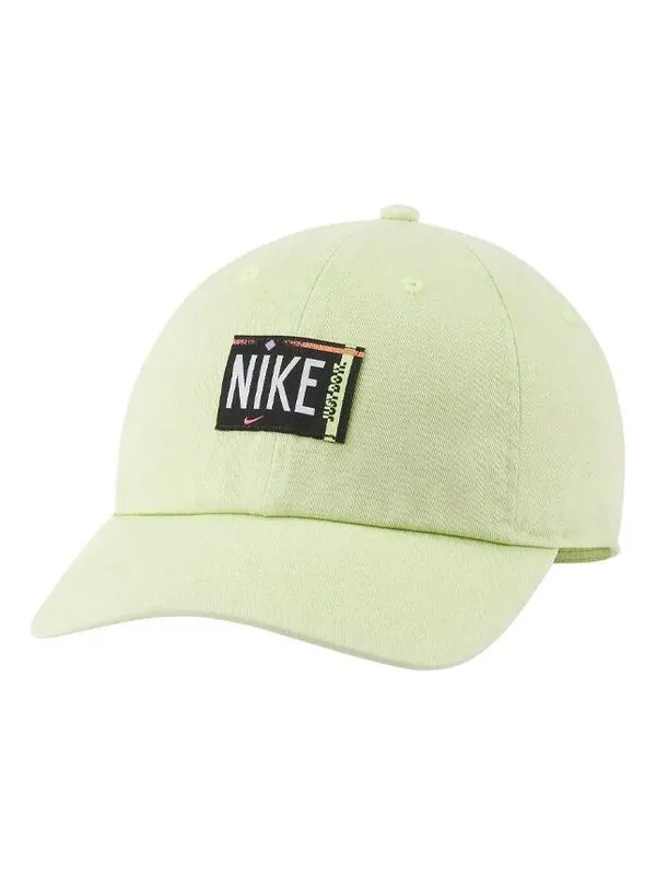 Бейсболка sportswear heritage 86 washed cap 'light green' Nike — изображение 1 из 1, зеленый