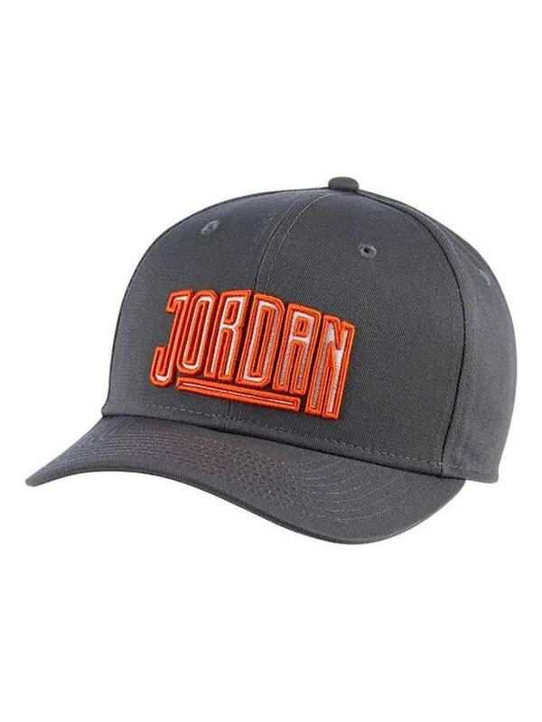 Бейсболка dna classic 99 cap 'grey' Air Jordan — изображение 1 из 2, серый/оранжевый