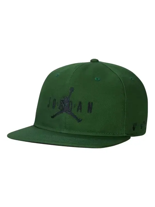 Кепка Air Jordan x Off-White Pro Jumpman Air Cap 'Forest Green/Black' — изображение 1 из 2, зеленый/черный