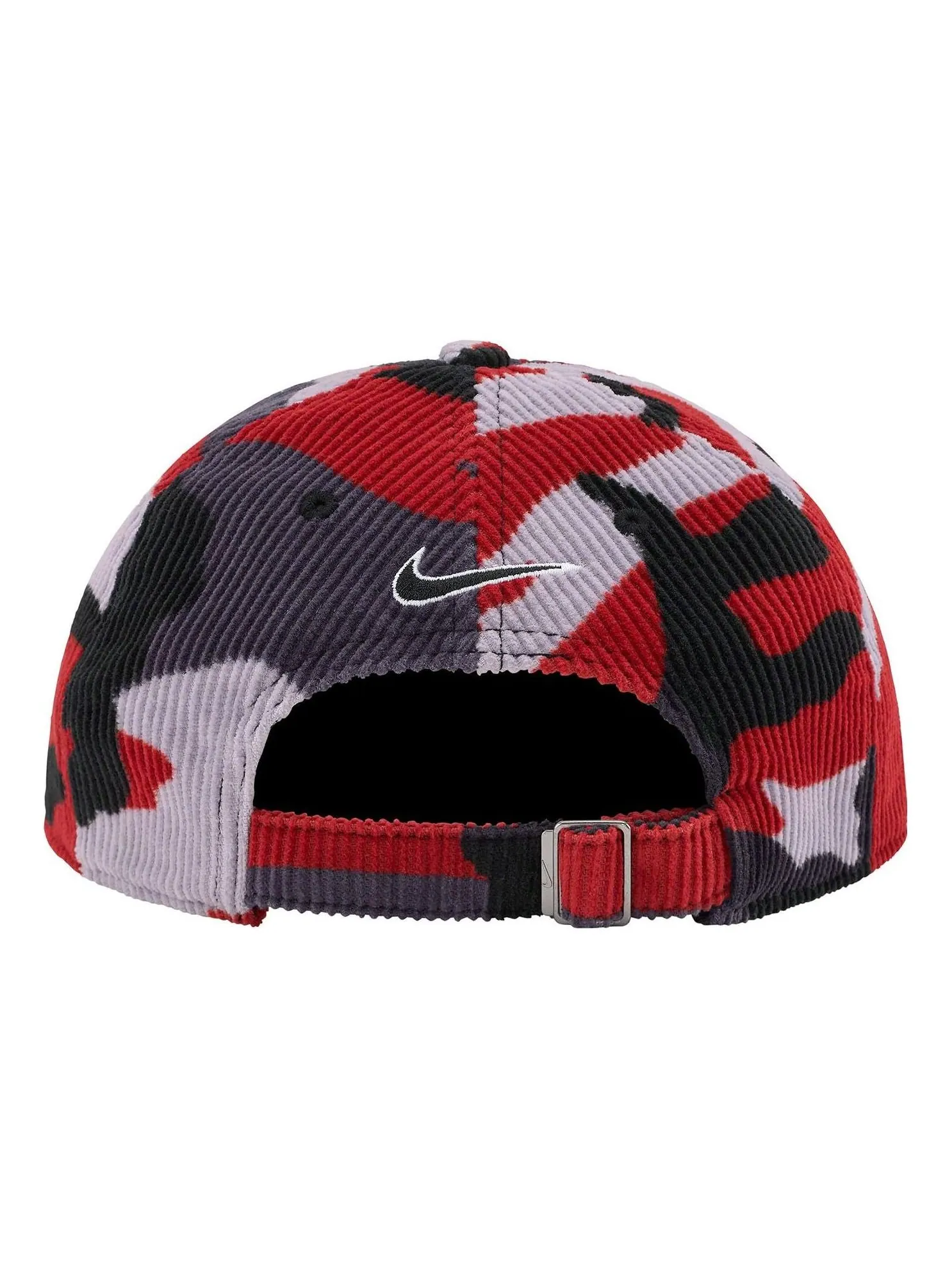 Бейсболка Supreme x Nike Arc Corduroy 6-Panel Cap 'Red Camo' — изображение 2 из 2, красный