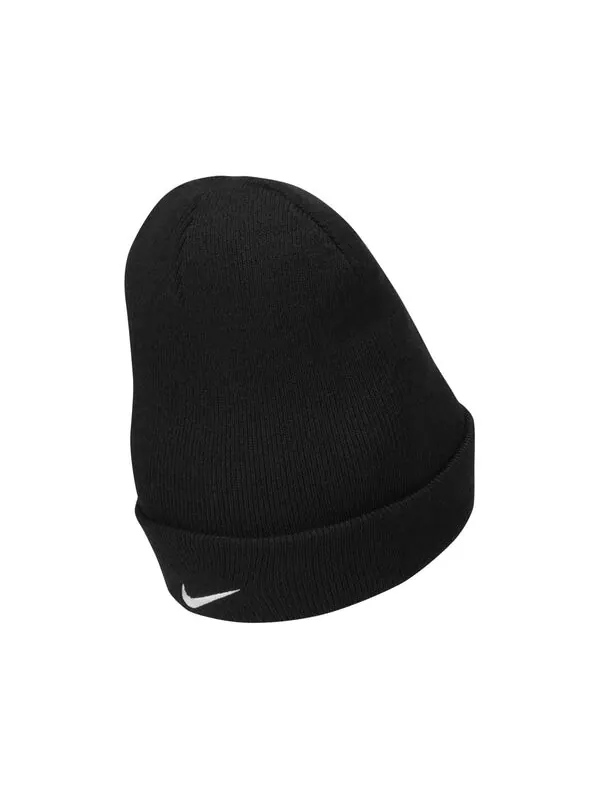 Бейсболка x stussy cuffed beanie 'black' Nike — изображение 2 из 2, черный